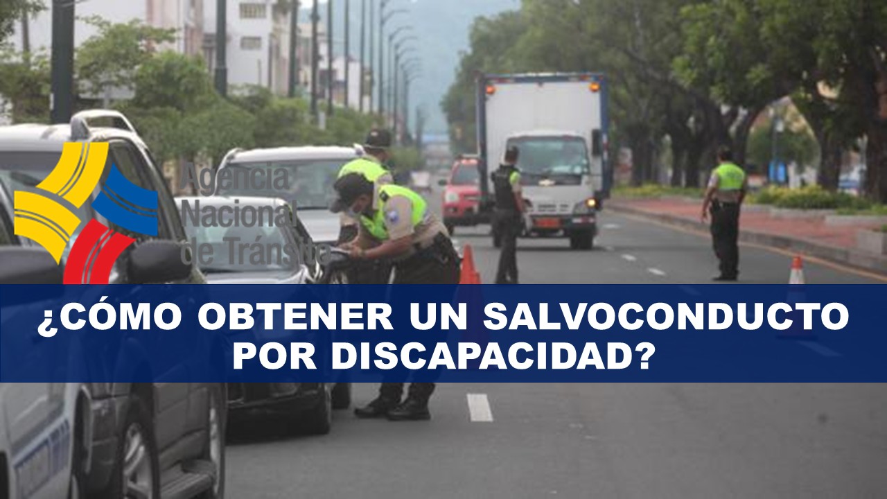 ¿cómo obtener un salvoconducto por discapacidad?