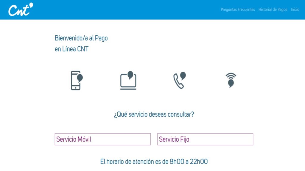 Consultar planilla CNT por internet ecuador