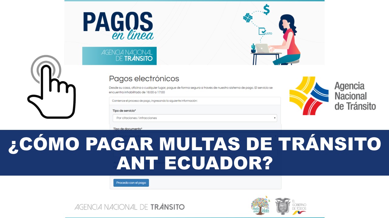 Cómo pagar multas de tránsito ANT Ecuador