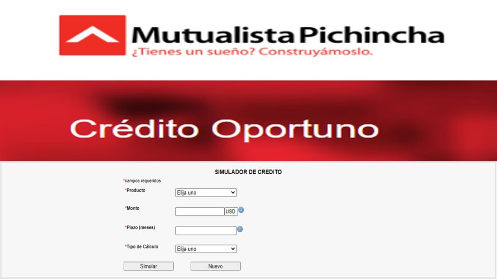 Requisitos para créditos sin garante de 15 mil dólares – Mutualista Pichincha