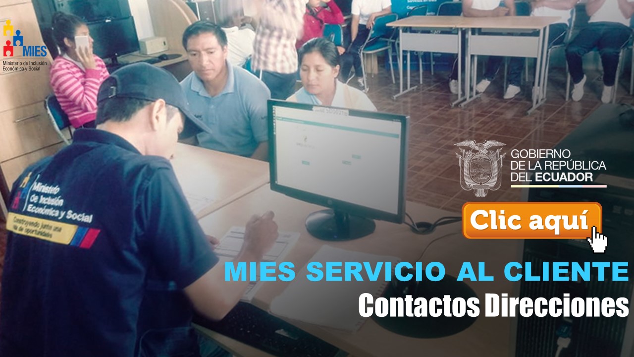 MIES Servicio al cliente, Contactos, Direcciones