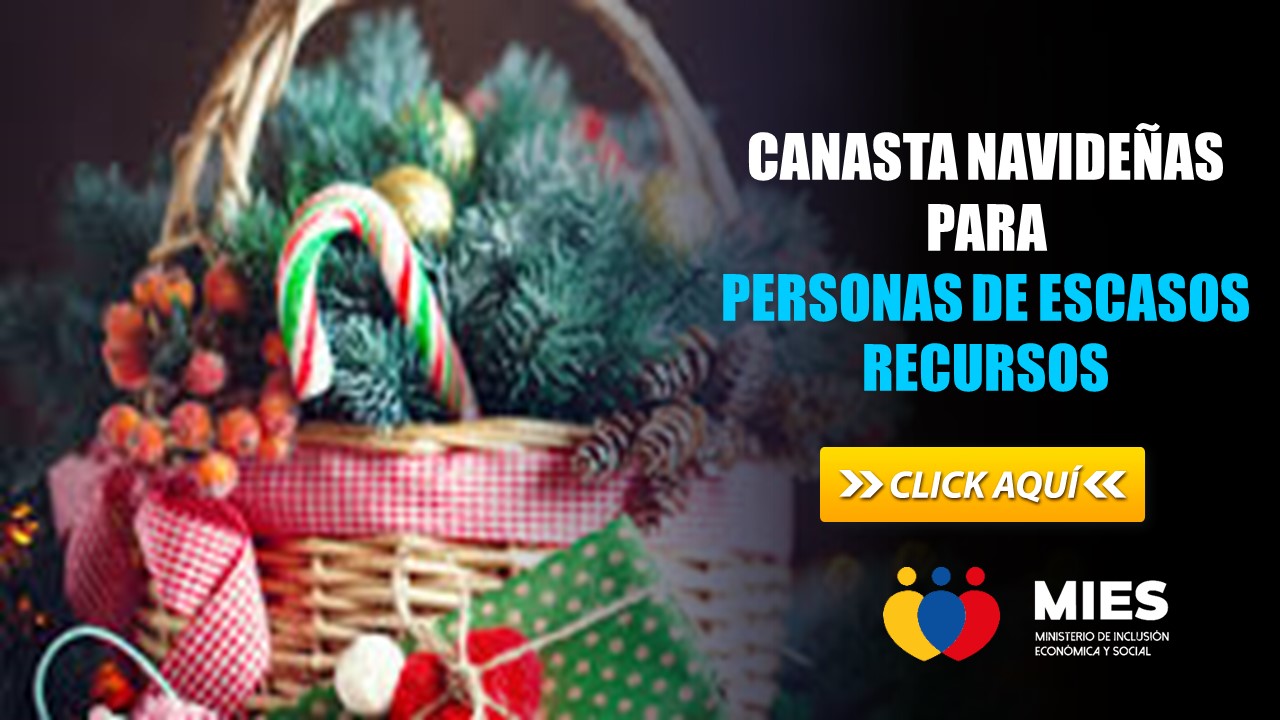 Canasta Navideñas del MIES